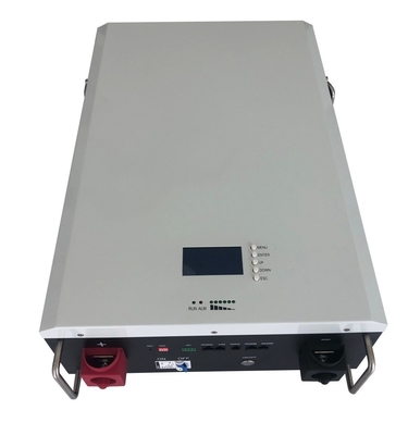 48V 200Ah 10KWh LiFePO4 Bateria de lítio montada na parede para armazenamento de energia doméstica de ciclo profundo