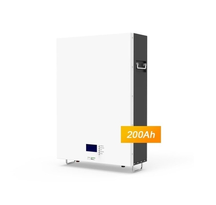 A Solução Perfeita 48V 200Ah 10Kwh LiFePO4 Bateria Solar Pacote para montagem de parede