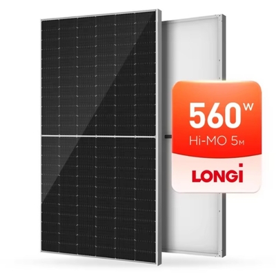 Painel Solar Longi Hi-MO5 545-565W Meia Célula Monocristalina com Certificação CE TUV