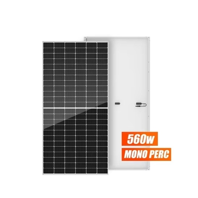 Modulo monocristalino de painel solar de meia célula de 550W e para sistema de energia solar