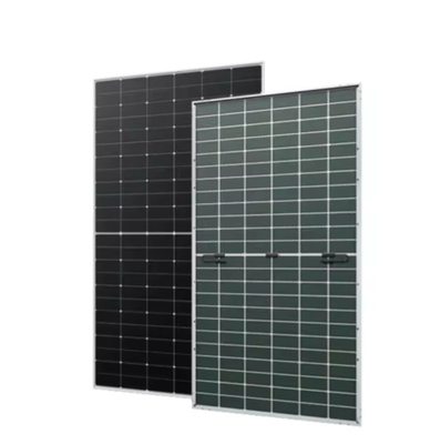 182mm*182mm Tamanho da célula Longi LR5-72HTD 560-585W Painel solar bifacial de vidro duplo