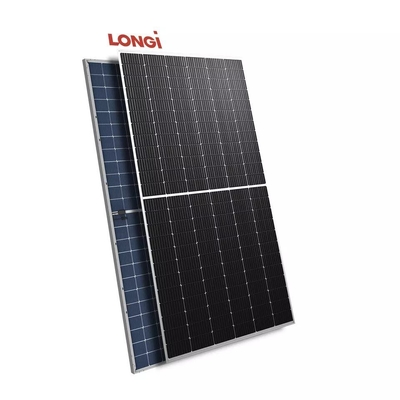 Longi Solar Panel PV Module Half Cell 540W 545W 550W 555W 560W Painéis solares bifaciais com vidro duplo
