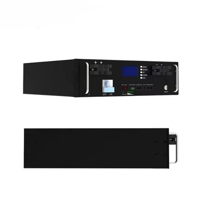 48V 100Ah 200Ah Rack Mount LFP Lithium Ion Solar Battery Pack para Sistema de Armazenamento de Energia Doméstico