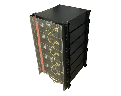 Energia elétrica de 5120 Wh 51.2V 100Ah Bateria solar para sistema LiFePO4 montado em rack