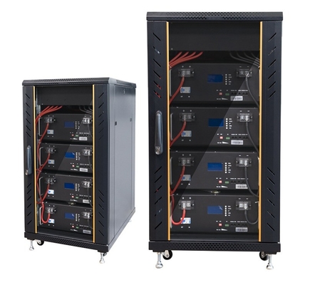 Baterias solares de baixa tensão 48V 200Ah LiFePO4 montadas em rack para sistema de armazenamento de energia