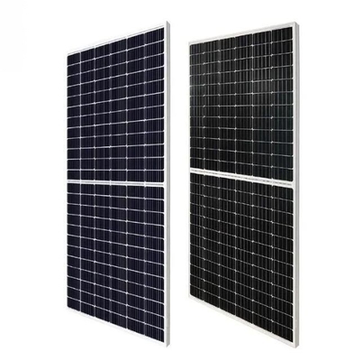 Painel solar monocristalino de 555W com cabo de 4,0 mm2 e quadro de liga de alumínio anodizado