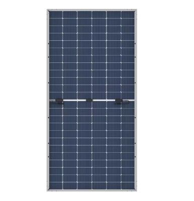 Longi Solar Hi-Mo5 182mm Meio corte de vidro duplo Bifacial 560W painel solar Anodizado Alumínio estrutura de liga Mercado Europeu