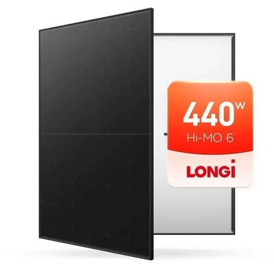 Painel Solar Longi Painéis fotovoltaicos 440W 445W 450W Half Cut Cell Lr5-54htb Silício monocristalino