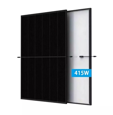 Painéis solares fotovoltaicos mono preto 405W 410W 415W 420W 425W da Trina Solar