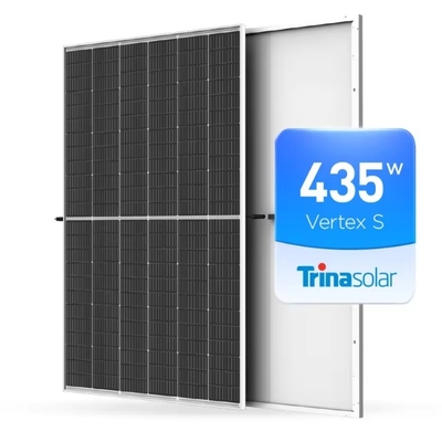 Painéis solares fotovoltaicos mono-flexíveis Trina Vertex S TSM-DE09R.08 para aplicações residenciais