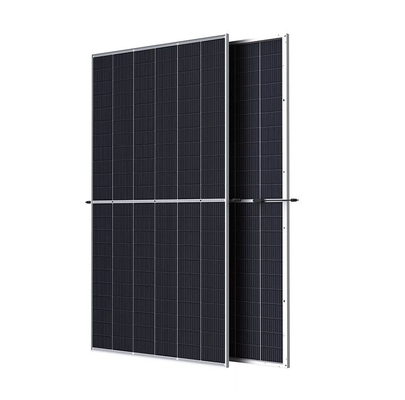 Modulo monocristalino bifacial de vidro duplo Trina Vertex TSM-DEG19RC.20 Painel solar