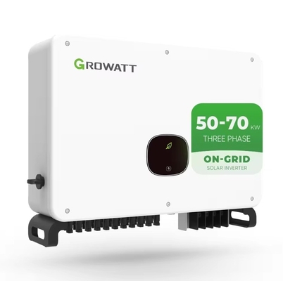 50KW Growatt MAC 50-70KTL3-X Inverter de três fases na rede para conversão de energia solar