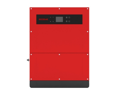 Goodwe MT Série Inverter Solar 50kw Três Fase 4 MPPTs Na rede Comercial Em Vermelho