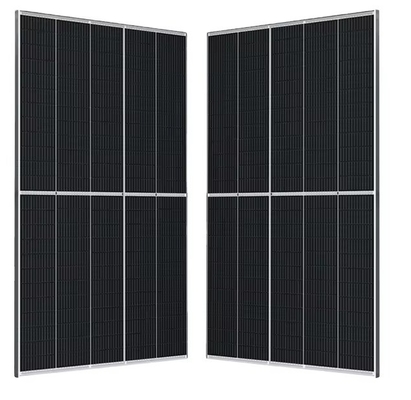 Painel Solar Trina 210mm Cell Bifacial Painéis Solares com 3,2 mm de vidro de alta transmissão