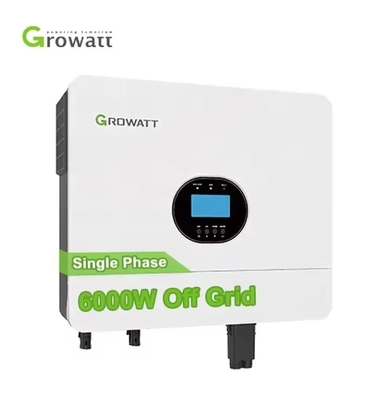 IP20 Inverter solar de armazenamento de energia de fase única para fora da rede de 6000W com tensão de saída de 230V
