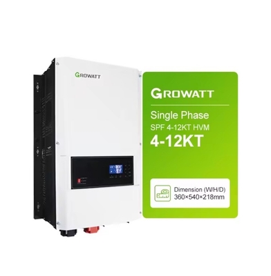 4000W 5000KW 6000KW Growatt Off Grid Inverter Solar Ideal para Sistema de Energia Solar em Casa
