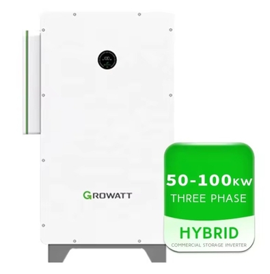 Growatt WIT 50-100K-AU Inverter híbrido 50kw 63kw 75kw 100kw Frequência de saída 50/60HZ