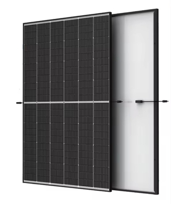 Modulo fotovoltaico solar Trina TSM-NEG9R.28 Vertex S 430W-455W Painel solar de energia mono quadro negro