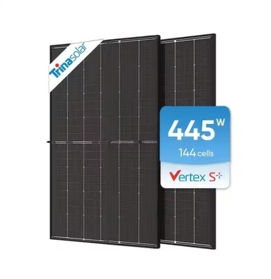 Tipo N Topcon Solar Cell Vertex S 415W 420W 425W 430W 435W 440W 445W Painéis solares pretos