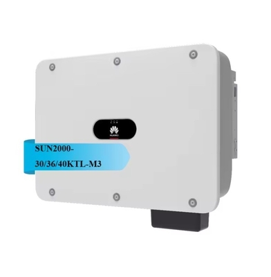 Controlador fotovoltaico inteligente Huawei SUN2000-30/36/40KTL-M3 com eficiência de inversor de 98,70%