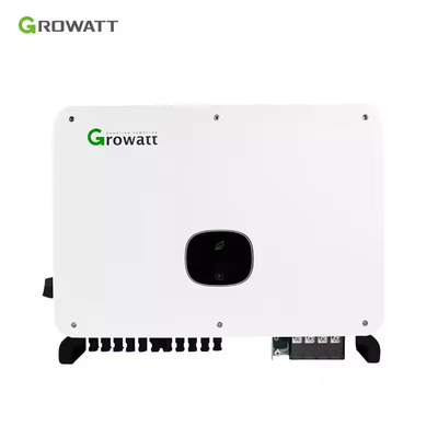Inversor solar Growatt comercial de três fases 50kW 60kW 70kW com tensão de entrada de 1100V