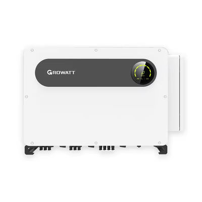 Três MPPTs de fase 8 Inverter solar 124kw 125kw 136kw 150kw para comercial por Growatt