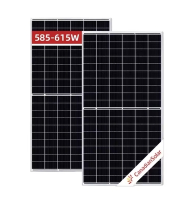 Canadian HiKu7 CS7L-MS 585W-615W Painéis Solares Mono PV para Sistema de Energia Solar 31,0kgs