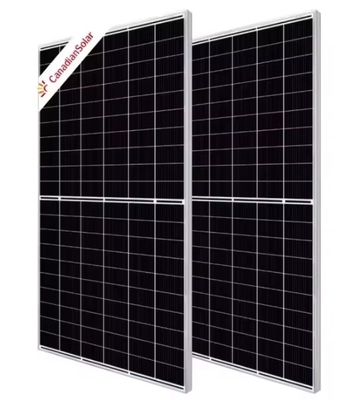 Painel solar fotovoltaico canadense de 645W 650W 655W 660W 665W 670W 675W para sistema solar