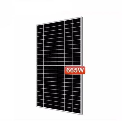 Meio-Corte Canadense 645W 650W 655W 660W 665W 670W 675W Painel Solar 132 Células Módulo Solar PV