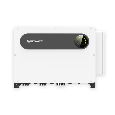 Bateria de lítio 1100V Voltagem de entrada Growatt Inverter solar de três fases para comercial