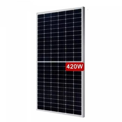 Modulos Solares Mono Faciais de Meio Corte de 182 mm 395W-420W para Painel PV no teto no Canadá