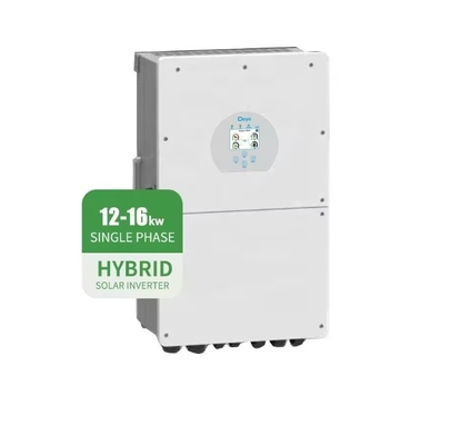 Inverter híbrido de fase única 12KW 14KW 16KW Deye 3 MPPT Inverter de armazenamento solar de baixa tensão