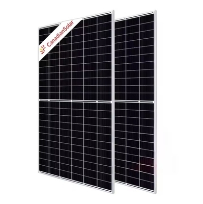 Estilo canadense Painel solar bifacial de vidro duplo 490W-515W Dimensões do painel 1994x1134x30mm