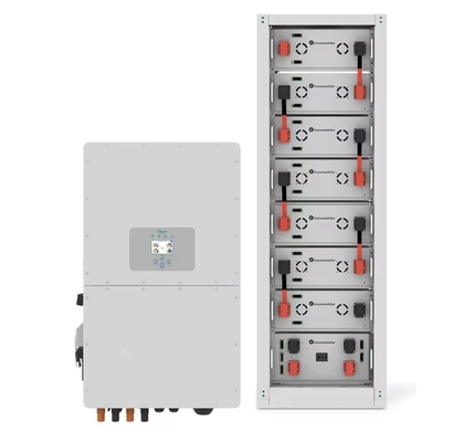30Kw Deye Inverter Solar Inteligente Refrigeração de Ar Trifásica Bateria de Alta Voltagem Híbrida