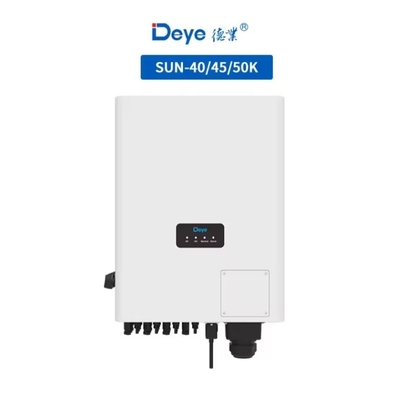 Deye SUN-40/45/50K-G04 50KW Inversor solar de três fases para sistemas de energia solar na rede