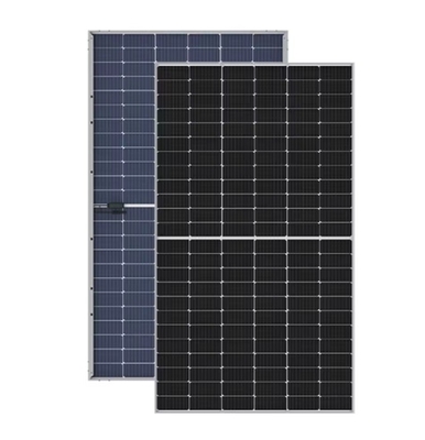 144 Meia Células Painéis Solares Bifaciais Tipo N 565W-595W Watt para Sistema Solar Doméstico