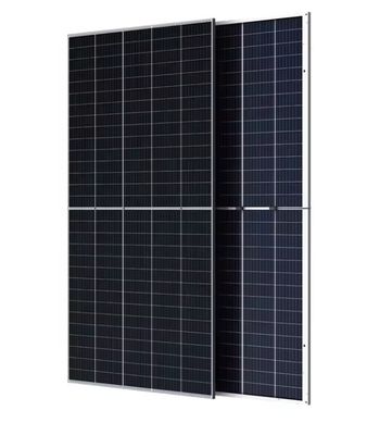 Quadro de liga de alumínio anodizado 560W-580W Painel solar de silício monocristalino de vidro duplo