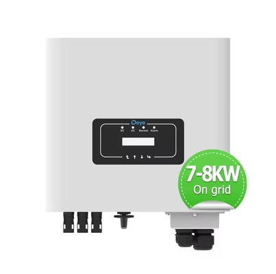 Deye Sun-7/7.5/8K-G02P1-EU-AM2 7.5Kw inversor de fase única para sistema de energia solar doméstico