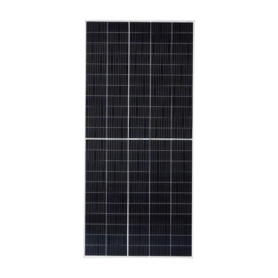 Módulo solar monocristalino revestido de vidro AR de alta transmissão para sistema de energia solar
