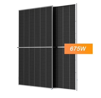 210mmx210mm Tamanho da célula GLD-710N 675W-710W Bifacial Smart Solar Module para energia solar