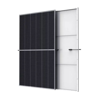 625W painel solar monofacial tipo N i-TOPCon módulo de silício monocristalino folha de fundo branca