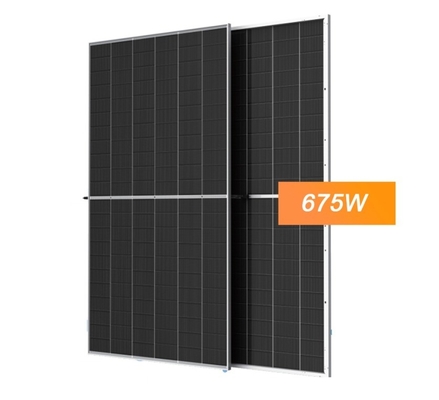 GLD-700NBDG 675W-700W Painel Solar de Células de Silício Monocristalino para Sistema de Energia Solar