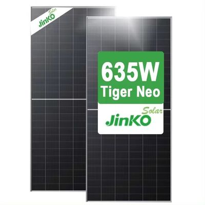 Painéis Solares Bifaciais em Forma de Jinko 2465mm*1134mm*35mm Dimensões para Casa e Energia