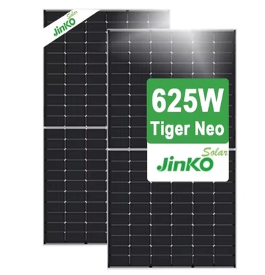 Módulo solar tipo N Jinko Tiger 66HL4M-BDV 600W-625W Painéis solares bifaciais monocristalinos