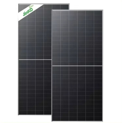 182mm Half Cut Cell Jinko Painel Solar 610W 144 Células Módulo Monocristalino tipo N