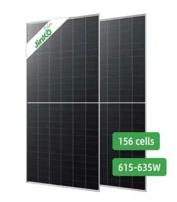 182mmx182mm Tamanho da célula 156 Células de vidro duplo Bifacial painel solar Jinko para energia doméstica