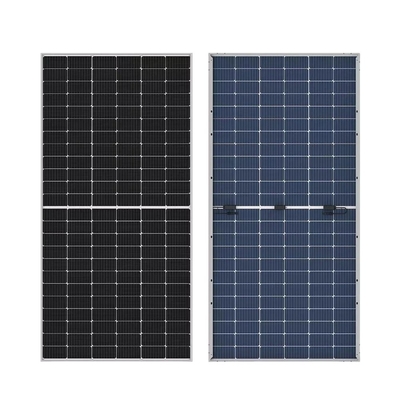 595W-620W Potência máxima Célula de Silício Monocristalino Painel Solar Dimensões 2382x1134x30mm