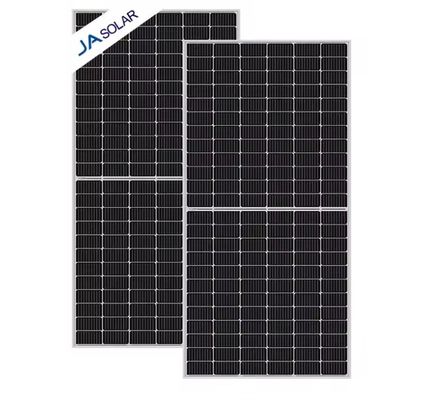 JA painéis solares JAM78D30 MB 580W 585W 590W 595W 600W 605W Bifacial Mono PERC Half Cell módulo de vidro duplo