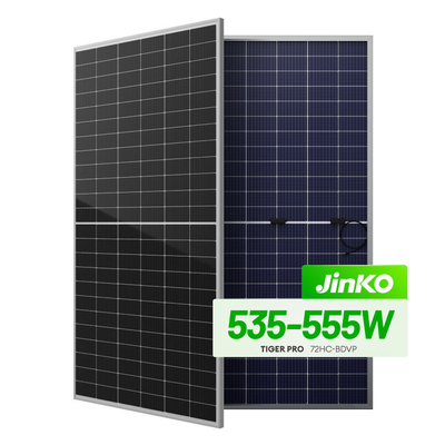 Jinkosolar Módulo Solar Monocristalino JKM535-555M com Tecnologia Bifacial de Duplo Vidro