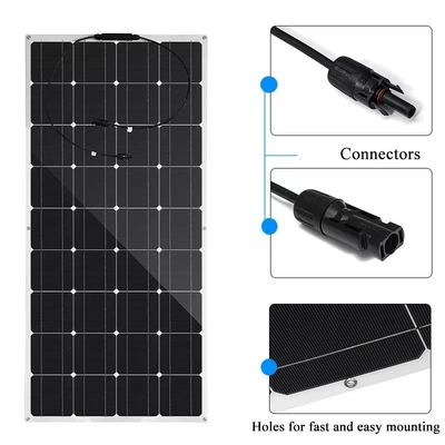 Módulo Pv Mono Perc de tipo N Bifacial de painel solar para Powerbank de roteador doméstico